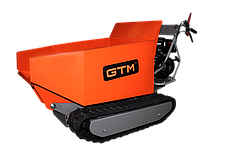 GTM Візок будівельний самохідний гусеничний (дампер) 500кг/бенз.6к.с