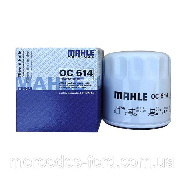 Фільтр оливний оригінальний Ford Transit 2.2/2.4/3.2TDCI, дизель, Форд Транзит 2006 -2014, OC614 MAHLE, фото 1