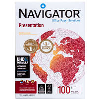 Бумага Navigator Paper А4, Presentation, 100 г/м2, 500 арк, клас А 530232 n