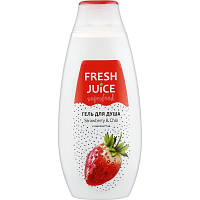 Гель для душа Fresh Juice Superfood Strawberry & Chia 400 мл 4823015942228 n