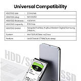 Зовнішня кишеня для накопичувача UGREEN CM300 2.5-Inch SATA External Hard Drive Enclosure(UGR-70499), фото 6