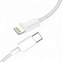 Кабель SkyDolphin S12L Frost Line USB Type-C - Lightning (M/M), 1 м, White (USB-000576) SV