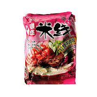 Рисовая Лапша Hezhong Rice Noodle Flavor со вкусом тушеной говядины 105г (15475) PI, код: 7932290