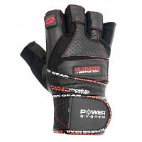 Перчатки для фитнеса Power System Ultimate Motivation PS-2810 Black Red Line XL PS_2810_XL_Black/Red n