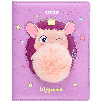 Дневник школьный Kite Purple hedgehog твердая обложка K22-264-7 d