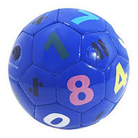 Мяч футбольный 2 Цифры синий MIC (2026) ES, код: 8408168
