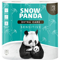 Туалетний папір Сніжна Панда Extra Care Sensitive 3 шари 4 рулони 4820183970671 d