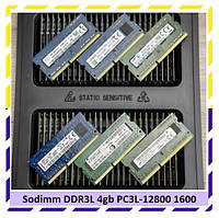 Модуль памяти для ноутбука SODIMM DDR3L 4Gb PC3L-12800 1600 PC3L Б/У