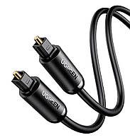 Аудіокабель UGREEN AV122 Toslink Optical Audio Cable 2m (Black)(UGR-70892)