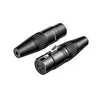 Аудiоконектор UGREEN AV162 Cannon Female Connector(UGR-80440)