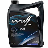 Масло моторное синтетическое 4л 5W-40 Vitaltech WOLF (BYD Амулет) 8311192-WOLF