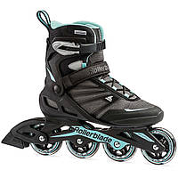 Rollerblade ролики Zetrablade W black-light blue 230