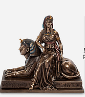 Статуэтка полистоун с бронзовым покрытием Veronese Царица древнего Египта Нефертити 22 см 1902563 Купи уже