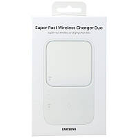 Беспров зарядка Samsung 15W Wireless Charger Duo w/o TA EP-P5400BWEGEU / Білий