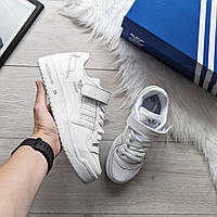 Жіночі кросівки Adidas Forum 84 White білі высокое качество Размер 40(25,5см)