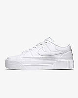 Кроссовки Nike Wmns Court Legacy Lift 'Triple White' 38 37