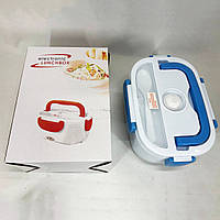 Электрический контейнер для еды Lunch Heater 220 V, Ланч бокс для детей, Ланч бокс BD-475 с приборами