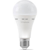 Лампочка TITANUM LED акумуляторна A68 10W E27 4000K 220V TL-EMA68-10274 n