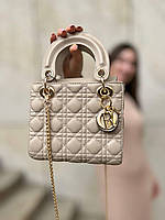 Женская сумка Dior mini Диор маленькая сумка шоппер на плечо красивая, легкая, стеганая сумка из экокожи