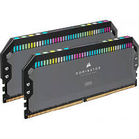 Модуль памяти для компьютера DDR5 32GB 2x16GB 6000 MHz Dominator Platinum RGB Gray Corsair CMT32GX5M2D6000Z36