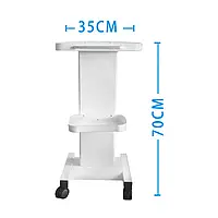 Тележка для салона из материала ABS, тележка с подносом Максимальная нагрузка 45 кг для ванной SPA-салона