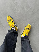 Nike Air Jordan Retro 4 Yellow 1 кроссовки и кеды высокое качество Размер 42