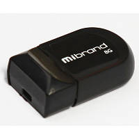 USB флеш наель Mibrand 8GB Scorpio Black USB 2.0 MI2.0/SC8M3B n