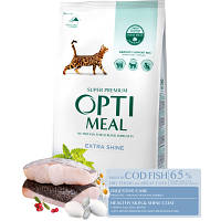 Сухой корм для кошек Optimeal с высоким содержанием трески 1.5 кг 4820215369657 n