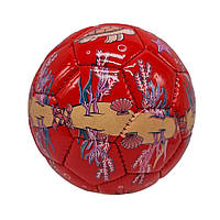 Мяч футбольный детский Bambi C 44735 размер 2 Красный DL, код: 8103486