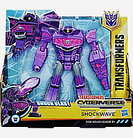 Робот-трансформер Hasbro Шоквейв Кибервселенная, 14 см - Shockwave Cyberverse, Ultra Class, Shock Blast Купи