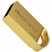 USB флеш наель Mibrand 32GB lynx Gold USB 2.0 MI2.0/LY32M2G n