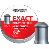 Пульки JSB Diabolo Exact Beast 4,52 мм, 1,05 г, 250 шт/уп 546279-250 n