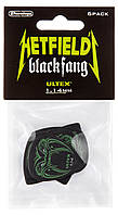 Медиаторы Dunlop PH112P1.14 Hetfield's Black Fang Player's Pack1.14 mm (6 шт.) ZZ, код: 6556204