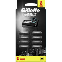 Сменные кассеты Gillette Mach3 Charcoal Древесный уголь 8 шт. 8700216085472 n