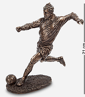 Статуэтка Veronese Футболист 21х17,5 см 1902295 полистоун покрытый бронзой Купи уже сегодня!