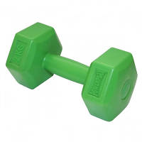 Гантель PowerPlay 4124 Hercules 2 кг Green PP_4124_2kg n