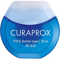Зубная нить Curaprox Тефлоновая с хлоргексидином 35 г 7612412428254 n