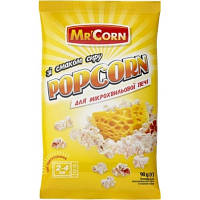 Попкорн Mr'Corn со вкусом сыра для микроволновки 90 г 4820183270429 n