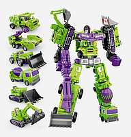 Робот-трансформер Девастатор 6в1, 27 см, зеленый - Devastator, KO, Xingbian Купи уже сегодня!