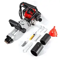 Pile Driver 900W Motor 32.7cc 2 Stroke Gas Powered T-Post Rotary Hammer Demolition Hammer