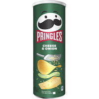 Чипсы Pringles Cheese Onion Сыр-лук 165 г 5053990101535 n