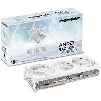Видеокарта PowerColor Radeon RX 7800 XT 16Gb Hellhound Spectral White RX 7800 XT 16G-L/OC/WHITE n