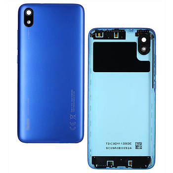 Задня кришка Xiaomi Redmi 7A blue (зі склом камери) (Original PRC)