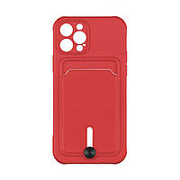 Чохол OtterBox Colorfull Pocket Card iPhone 12 Pro Red CS, код: 8216080