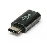 Переходник PowerPlant micro USB to Type C KD00AS1260 n