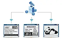 Дисплей E-Paper 4,2 &#039;&#039; 400x300px - Облачный модуль - WiFi / Bluetooth - для Arduino и Raspberry Pi -