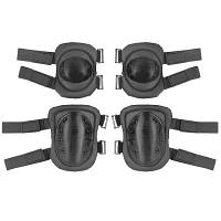 Тактические наколенники 2E + налокотники Black 2E-MILKNAELPADS-SET-BK d