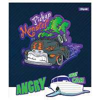 Тетрадь 1 вересня А5 Angry car 12 листов, линия 766279 d