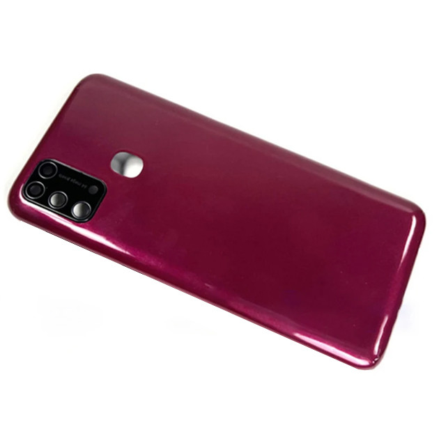 Задня кришка Samsung M315 Galaxy M31 2020 red (зі склом камери) (Original PRC), фото 1