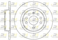 Тормозной диск CADILLAC BLS / OPEL SIGNUM (Z03) / FIAT CROMA (194_) 2002-2015 г.